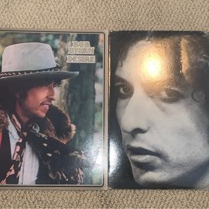 Bob Dylan Desire And Hard Rain records